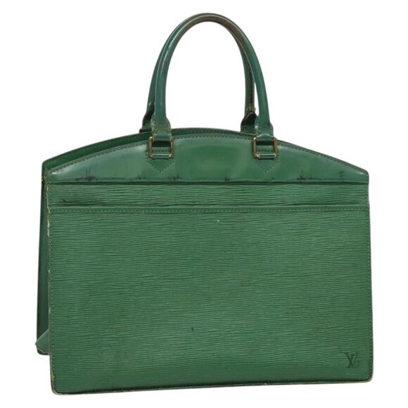 LOUIS VUITTON Epi Riviera Hand Bag Green M48184 LV Auth 137360 - Picture 1 of 16